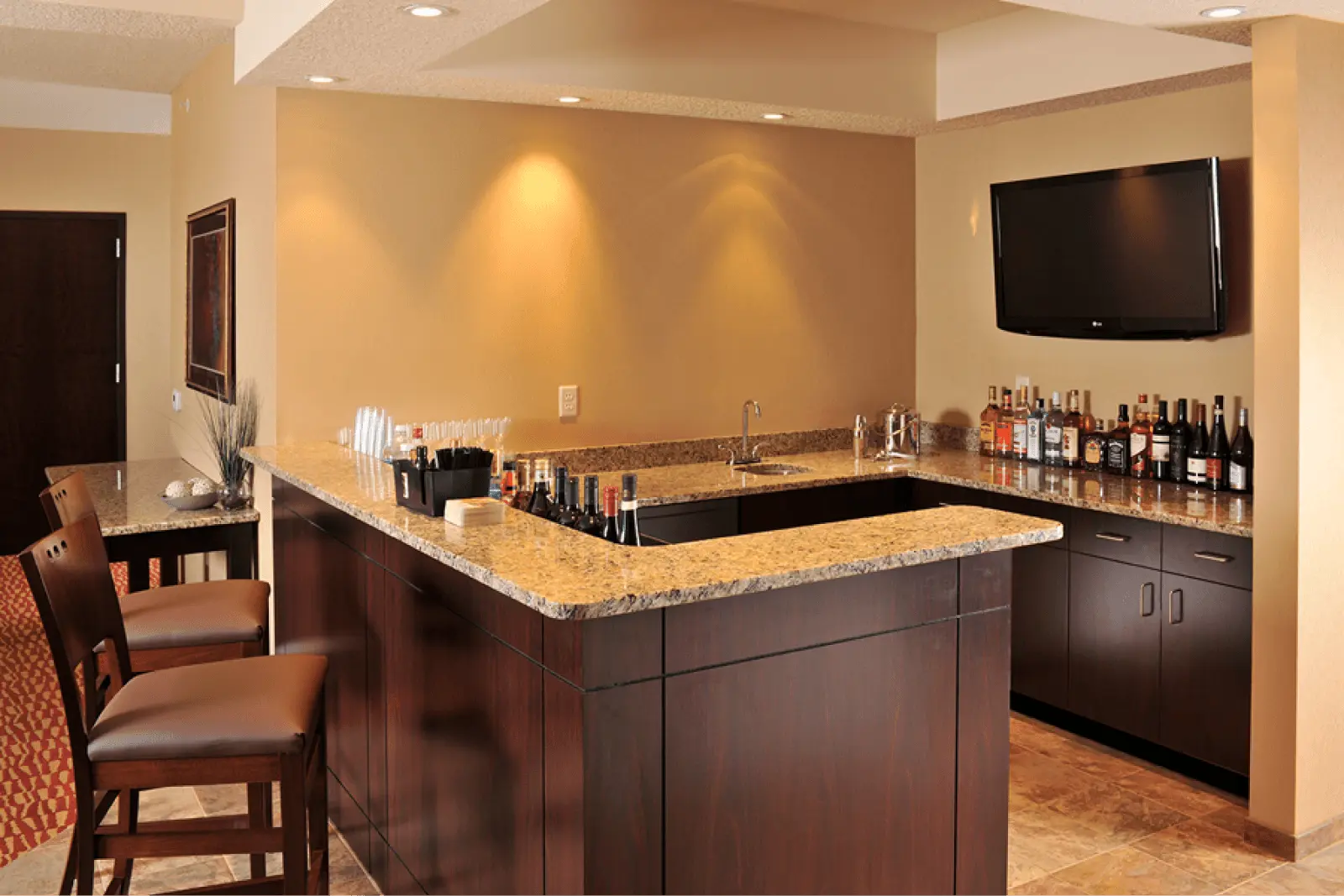 Hotel Room Drinking Section - Home