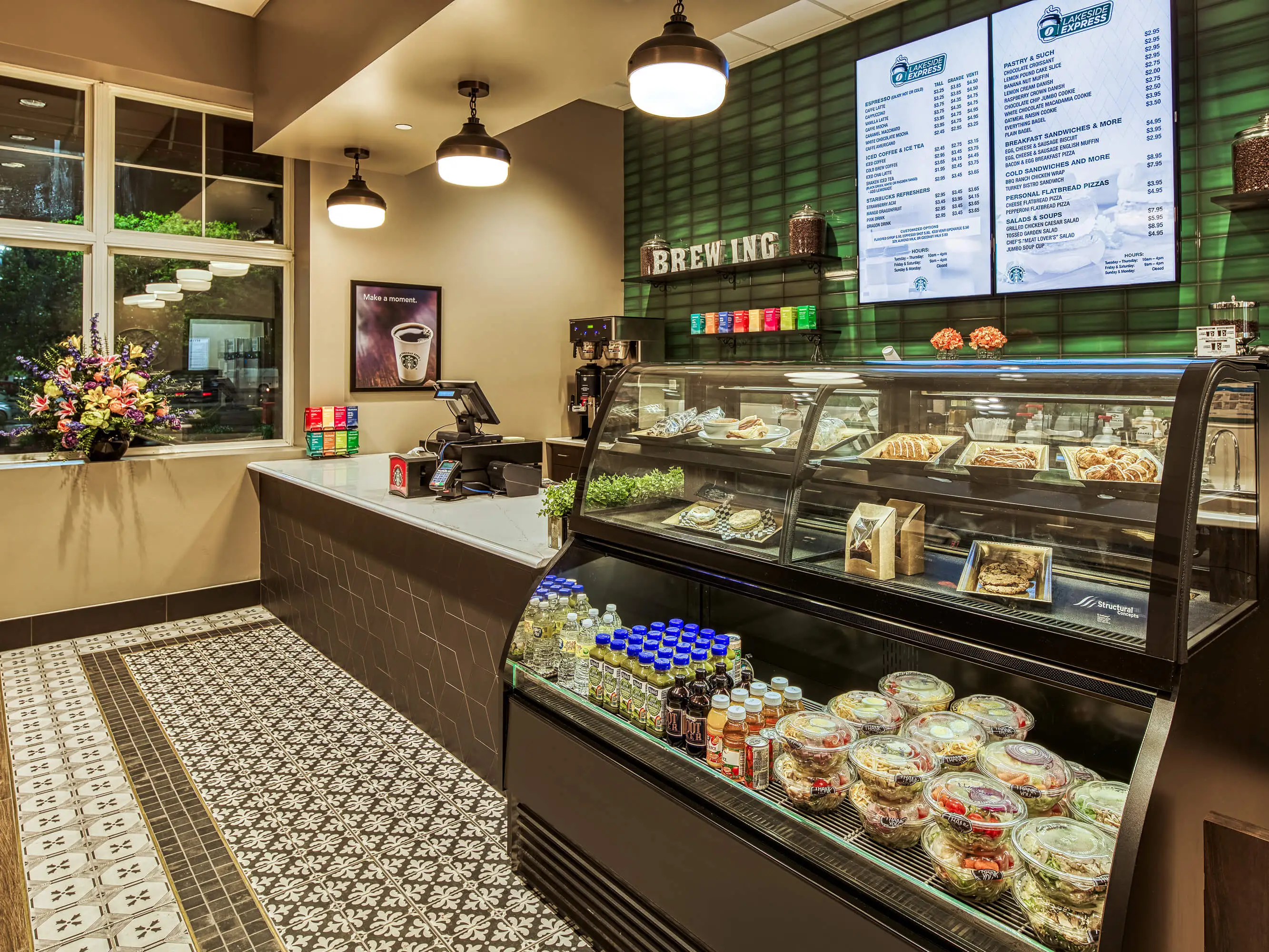 Lakeside Express Counter