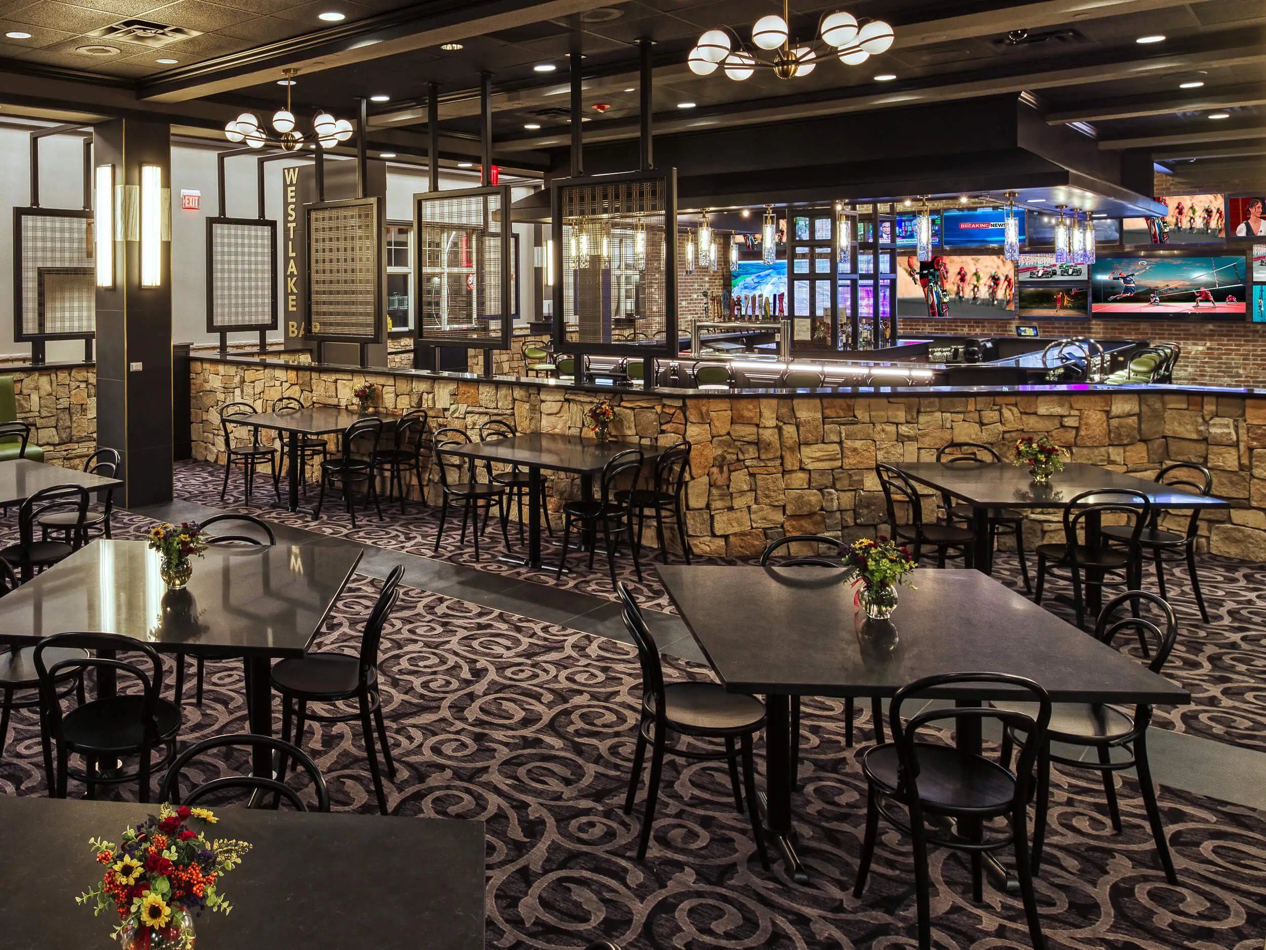 Lakeside Cafe Seating Area